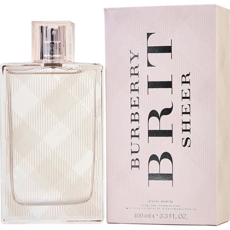 burberry brit sheer eau de toilette 30 ml|Burberry Brit sheer edt 100ml.